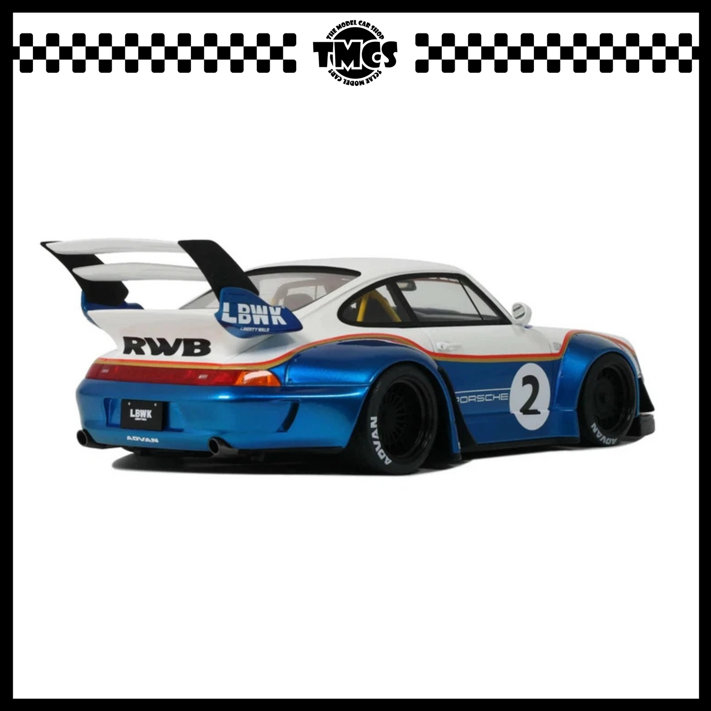 [GT Spirit] 1:18 RWB X Liberty - White 2023