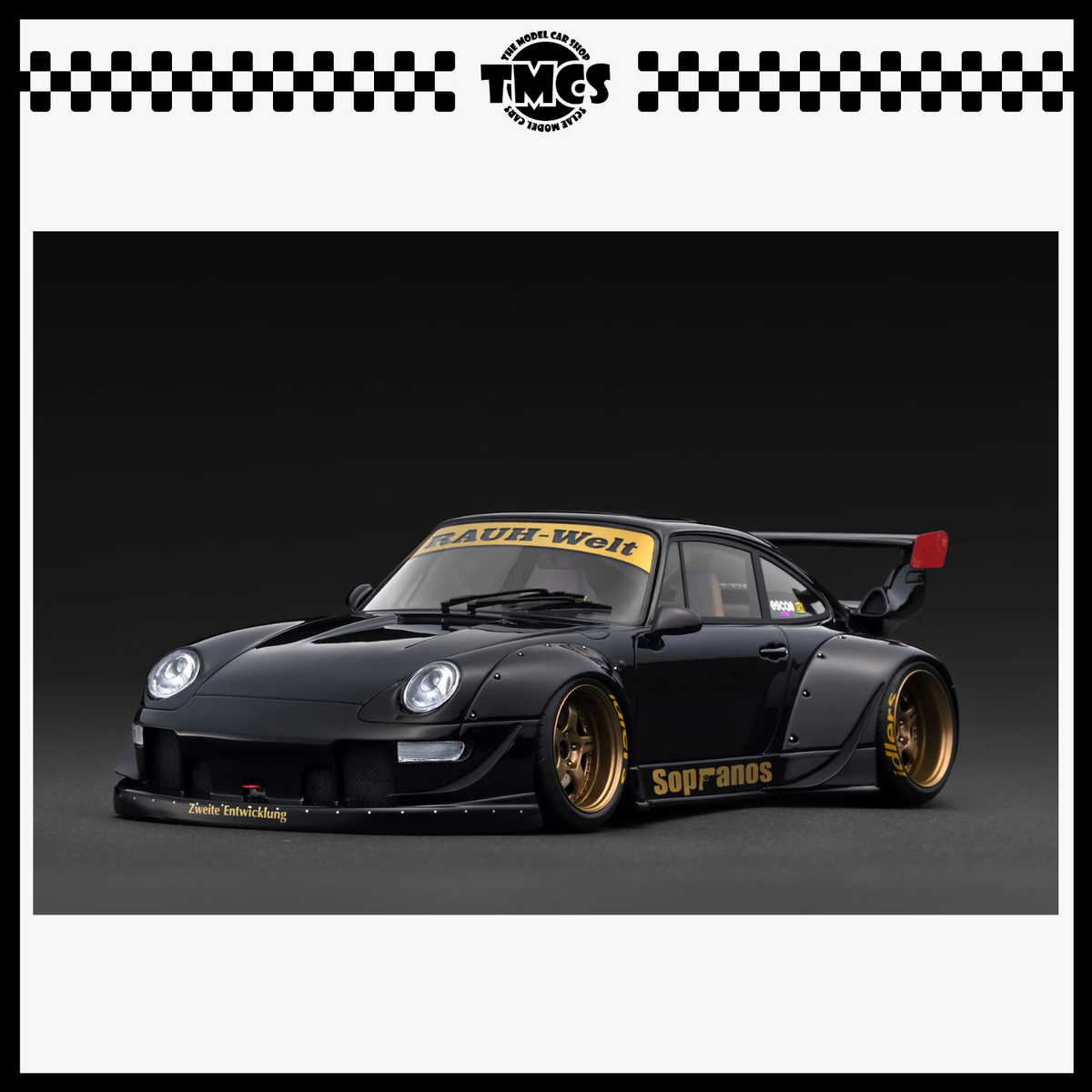 [Ignition Model] 1:18 RWB Porsche 993 - Black