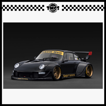 [Ignition Model] 1:18 RWB Porsche 993 - Black