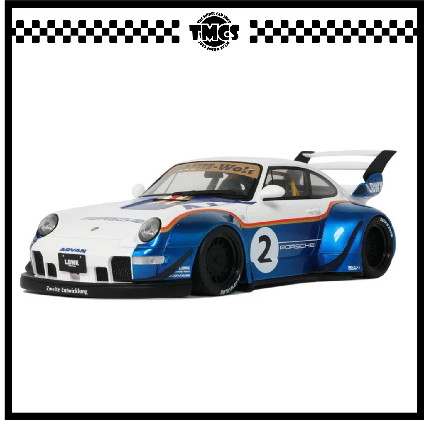 [GT Spirit] 1:18 RWB X Liberty - White 2023