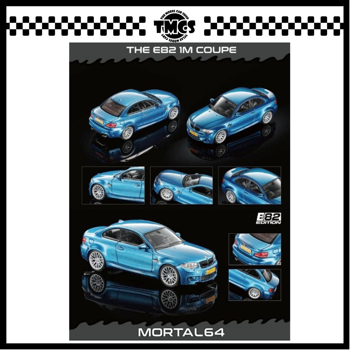 [Mortal] 1:64 BMW E82 1M Coupe - Metallic Blue