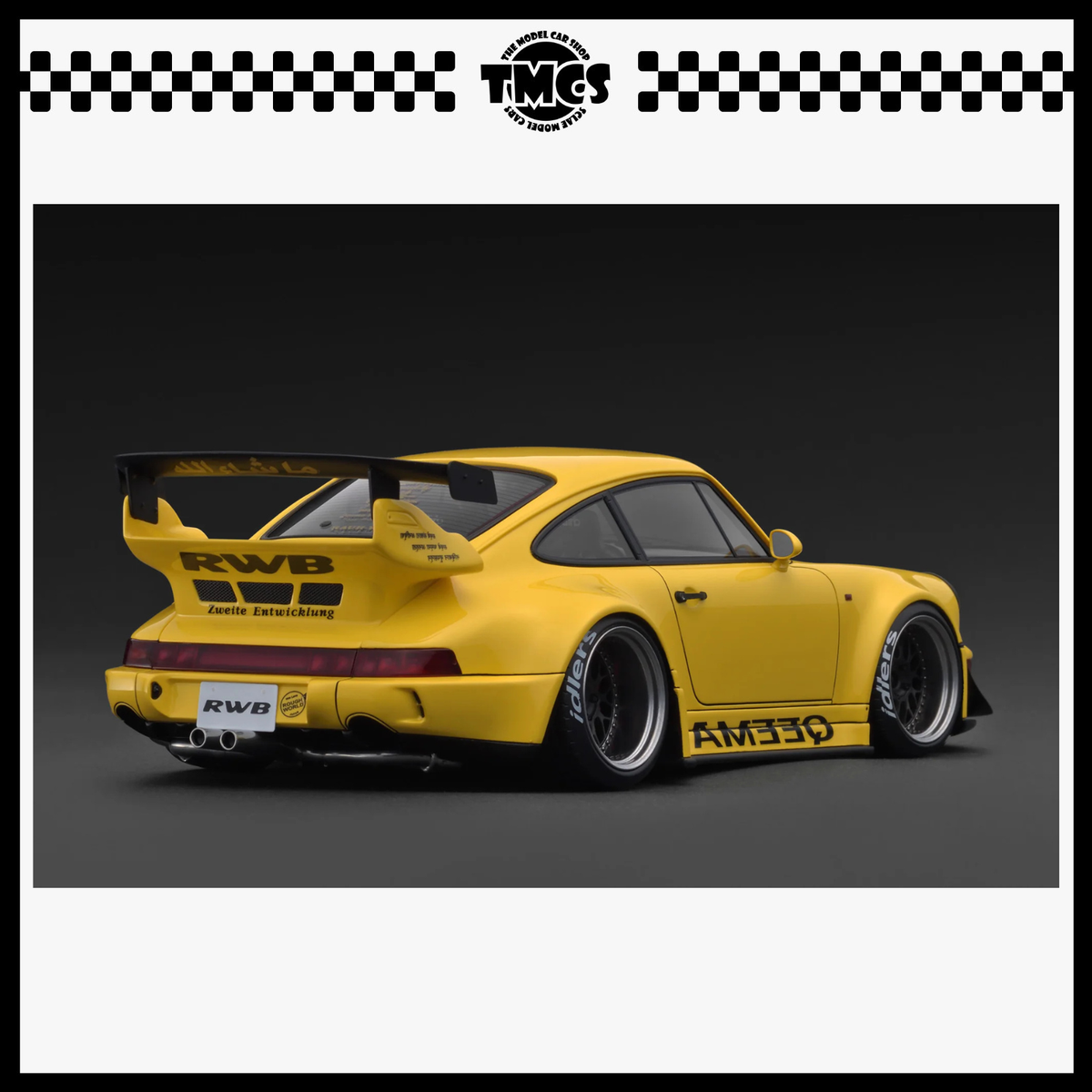 [Ignition Model] 1:18 RWB Porsche 993 - Yellow