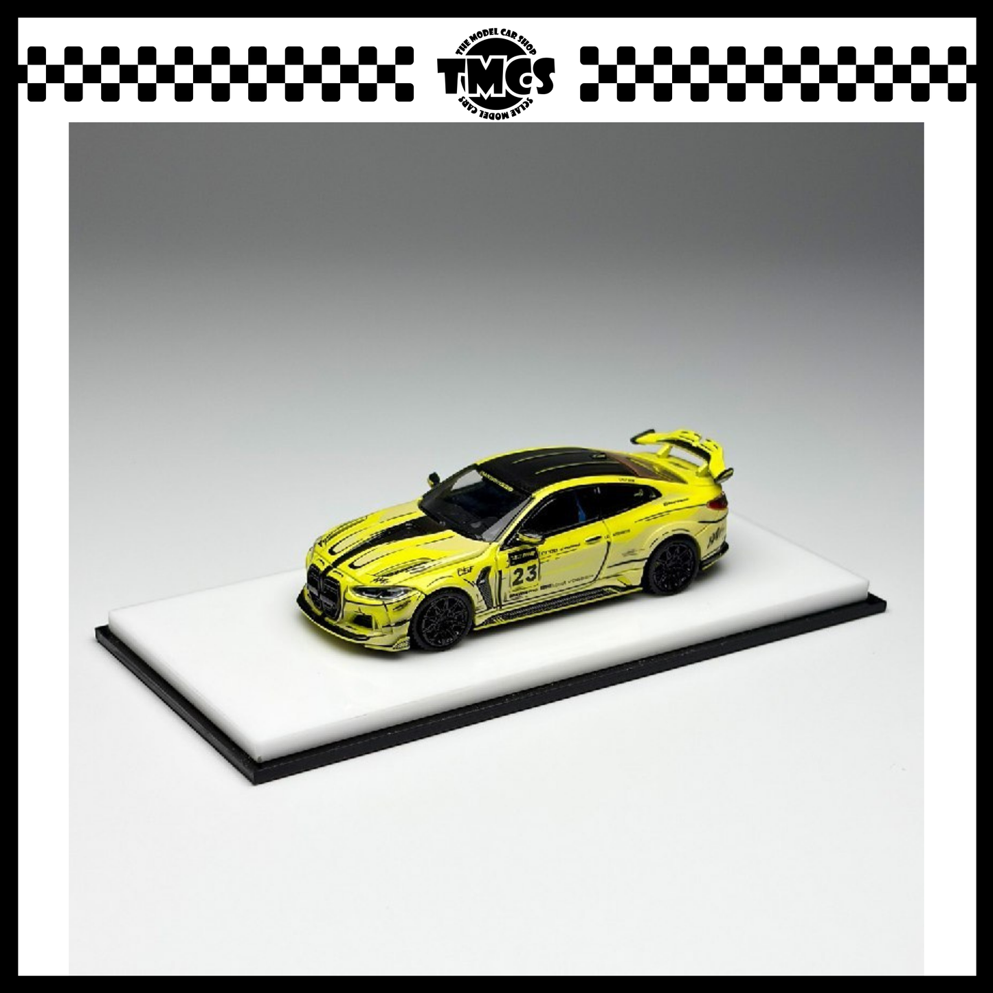 [King Model] 1:64 BMW DarwinPRO M4 Manga - Frozen Green