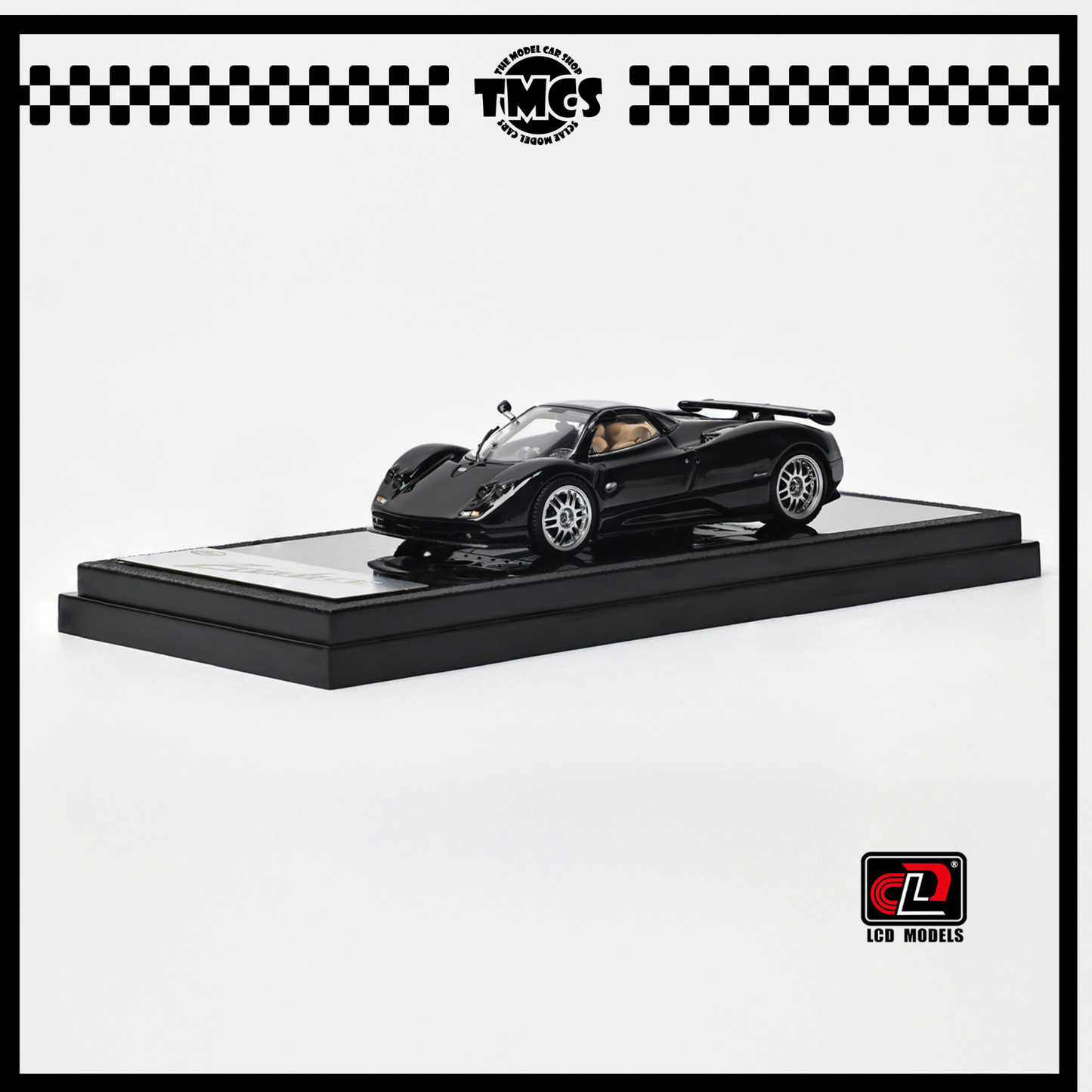 [LCD] 1:64 Pagani Zonda C12 Coupe - Black
