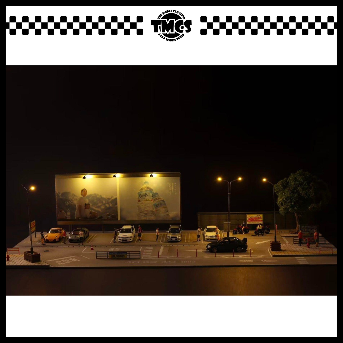 [YouCar] 1:64 Diorama Parking Lot