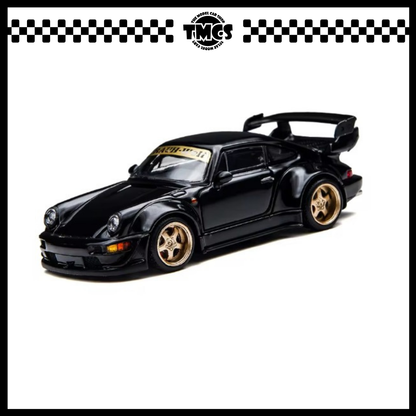 (UNSEAL UNIT) [Time Micro] 1:64 Porsche RWB 964 - Black