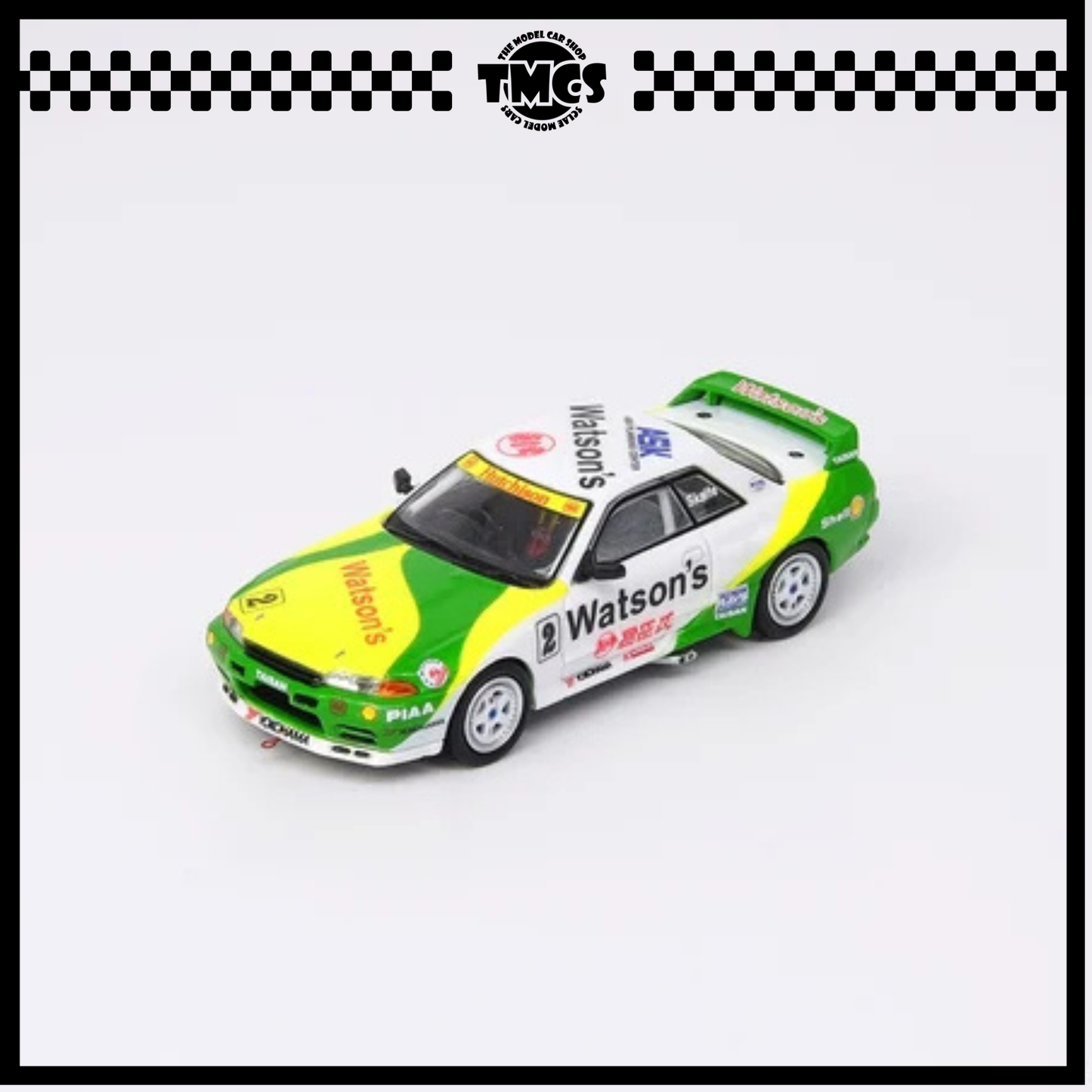 [INNO64] 1:64 Nissan Skyline GT-R (R32) #2 "Watson's" Macau Guia Race 1991 Mark Skaife