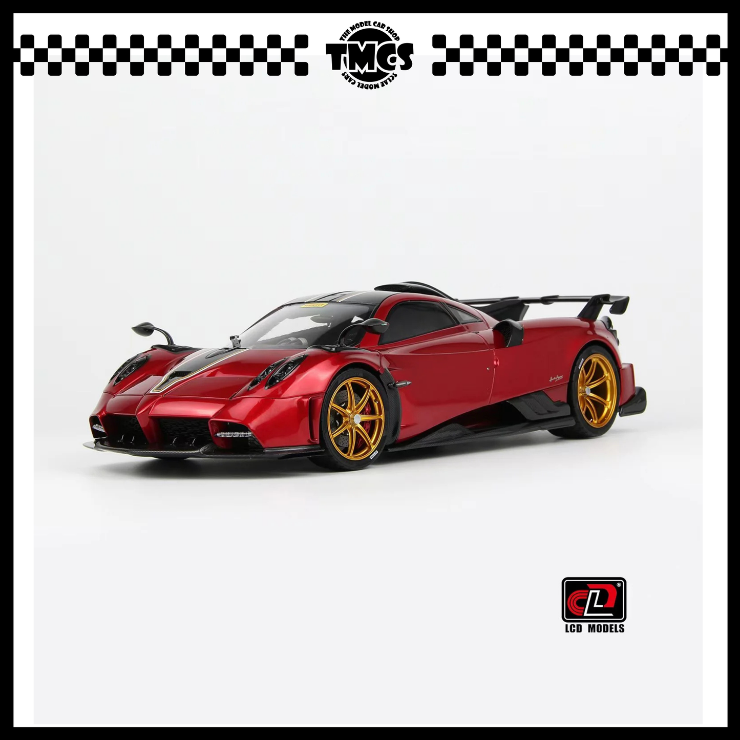 [LCD] 1:18 Pagani Imola Coupe - Red