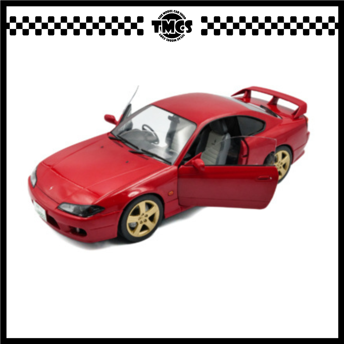 [Solido] 1:18 Nissan Silvia S15 Spec-R Aero - Flame Red 1999