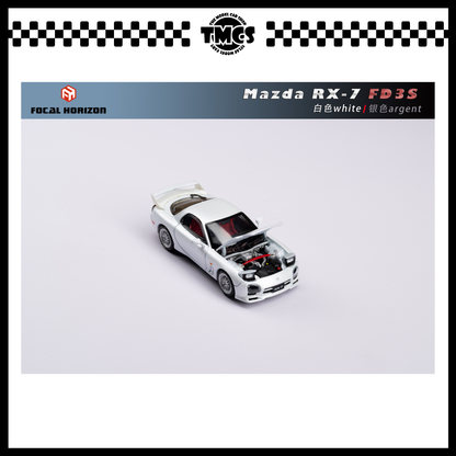 [Focal Horizon] 1:64 Mazda RX7 (FD3S) A Spec - White