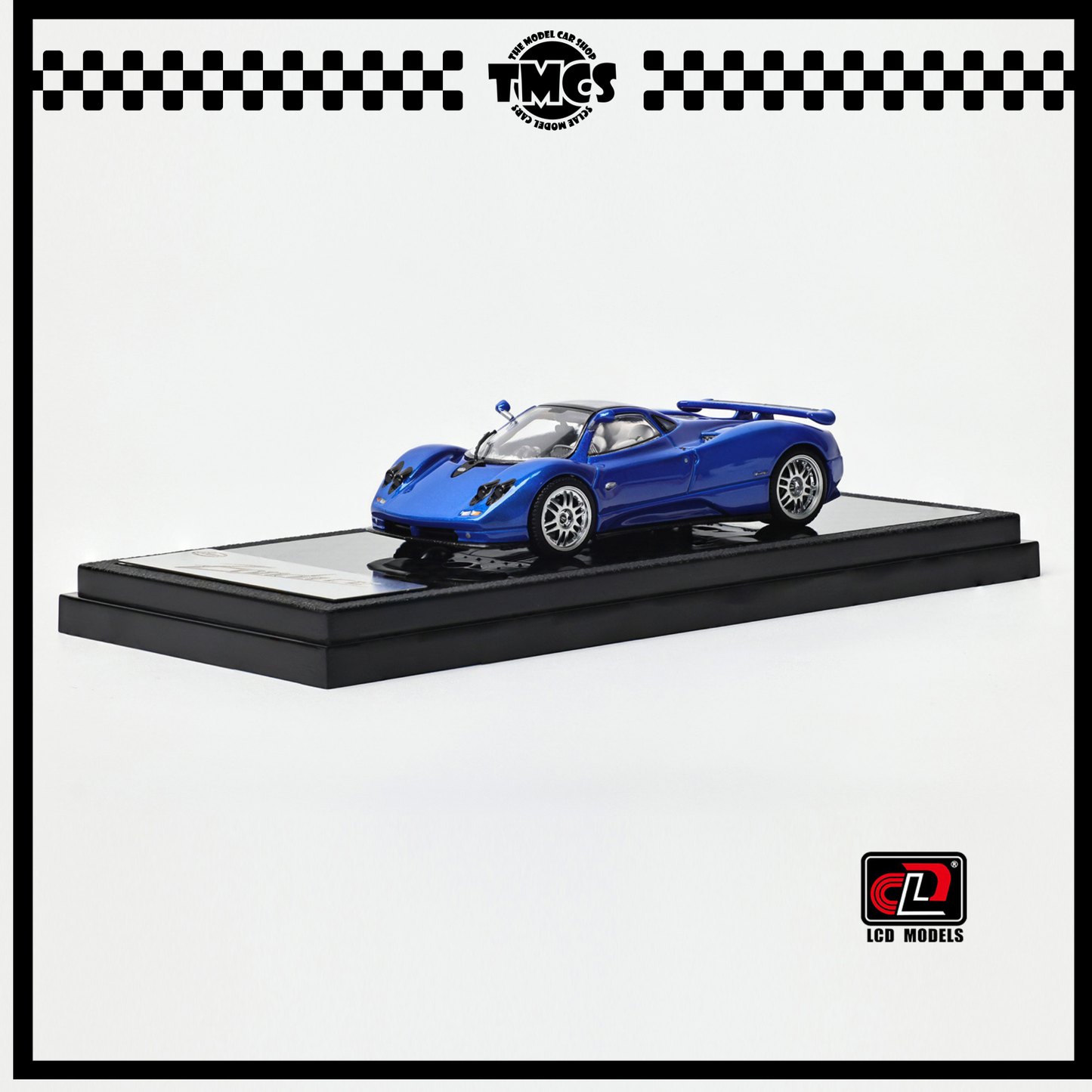 [LCD] 1:64 Pagani Zonda C12 Coupe - Metallic Blue