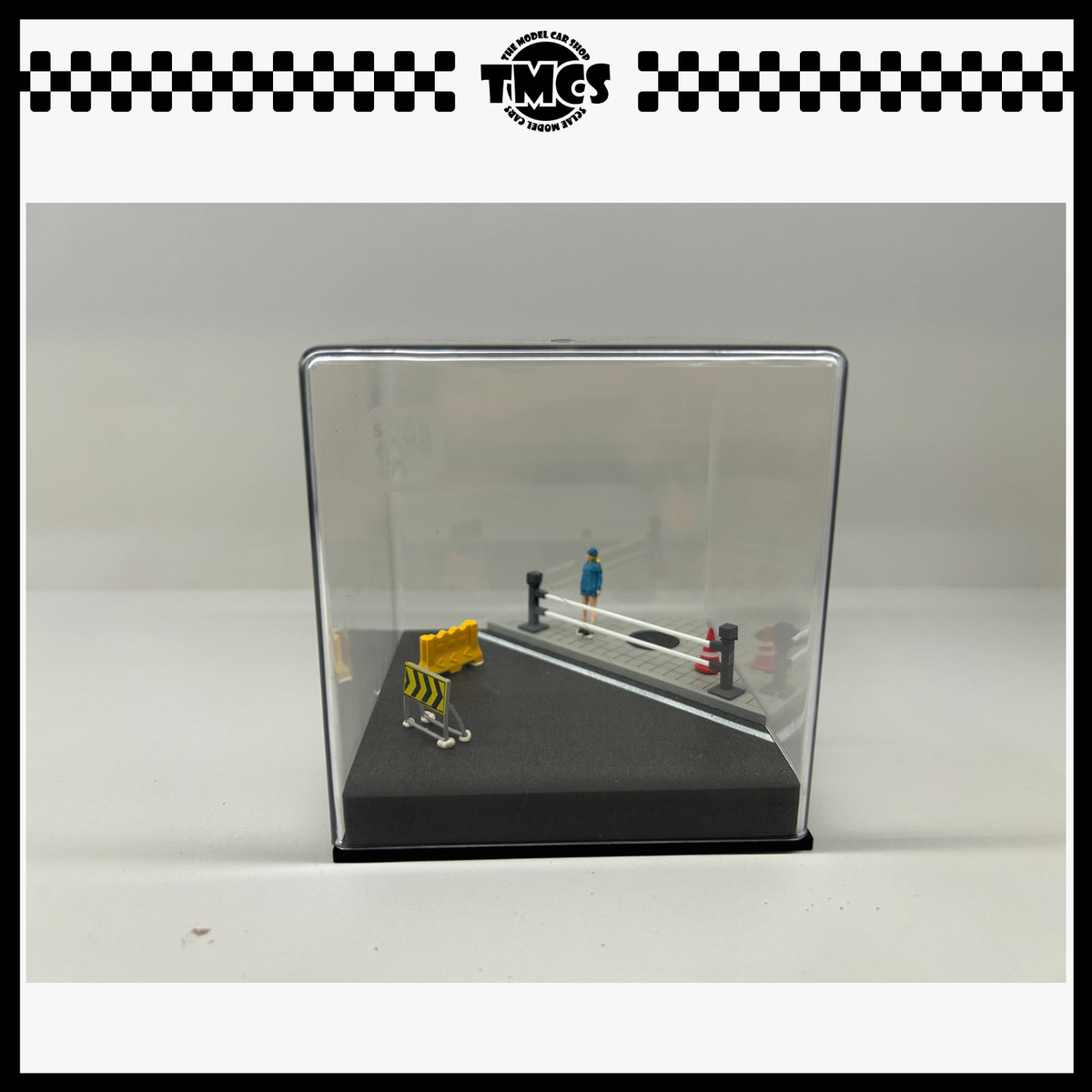 [SCJ] 1:64 Diorama (82014-A) Street Manhole Cover Railing (Small Set)