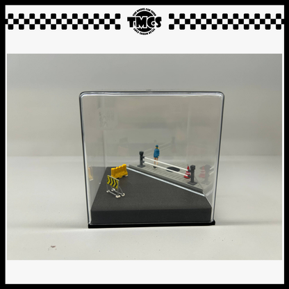 [SCJ] 1:64 Diorama (82014-A) Street Manhole Cover Railing (Small Set)