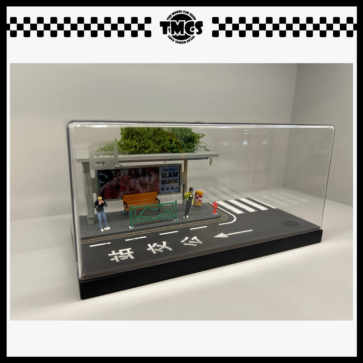 [SCJ] 1:64 Diorama (82010-A) Bus Stop (Medium Set)
