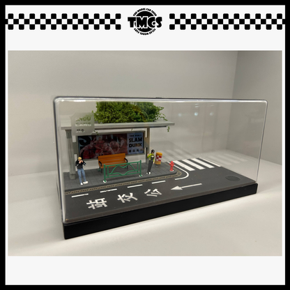 [SCJ] 1:64 Diorama (82010-A) Bus Stop (Medium Set)