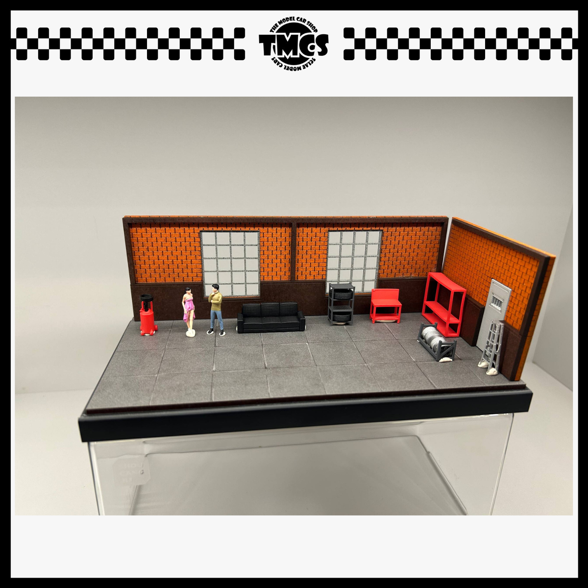 [SCJ] 1:64 Diorama (82002-A) Repair Shop (Medium Set)