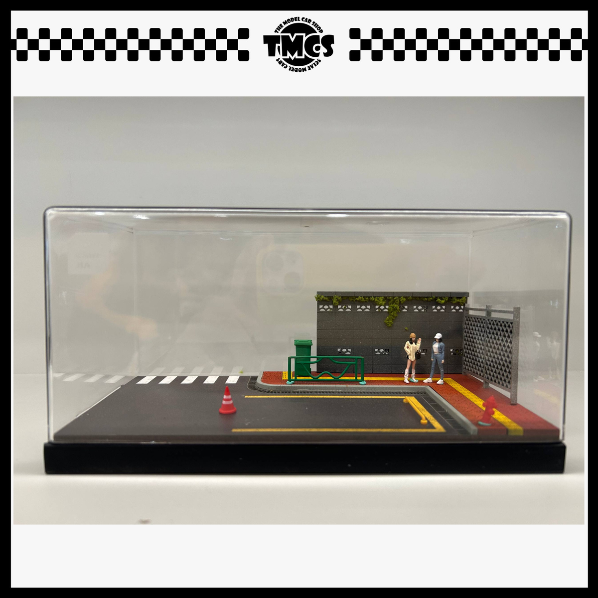 [SCJ] 1:64 Diorama (82007-A) Street Sidewalk Parking Lot