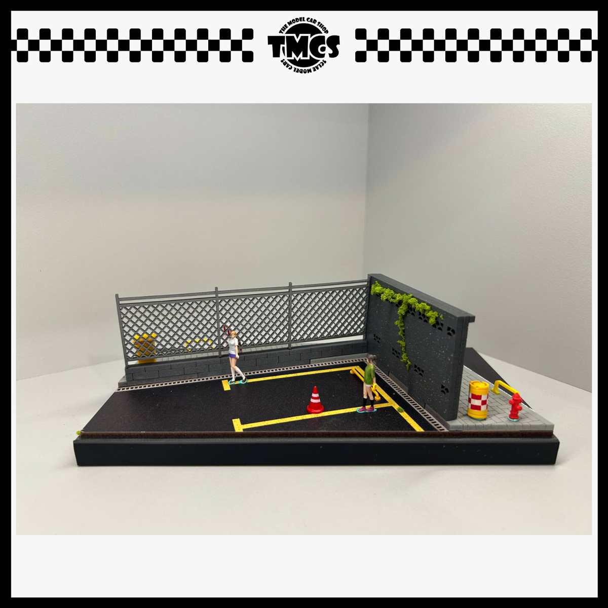 [SCJ] 1:64 Diorama (82004-A) Street Parking Lot (Medium Set)