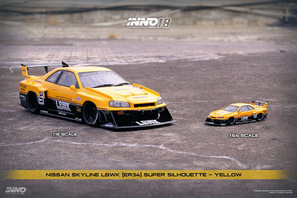 [INNO64] Nissan Skyline LBWK (ER34) Super Silhouette