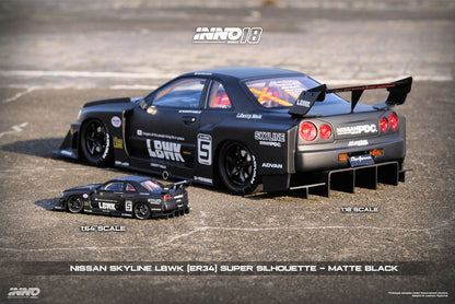 [INNO64] Nissan Skyline LBWK (ER34) Super Silhouette