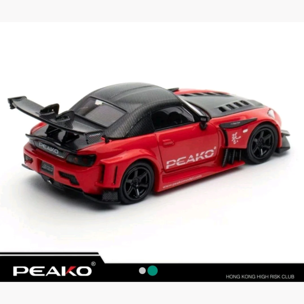 [INNO64] 1:64 Honda J'S S2000 - Red (HKTS25)