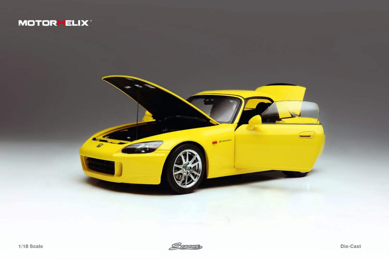 [Motorhelix] Honda S2000 with fully Openable parts