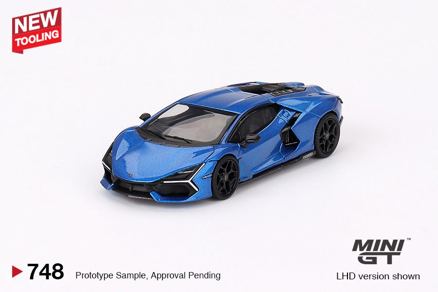 [MINI GT] Lamborghini Revuelto Blu Eleos
