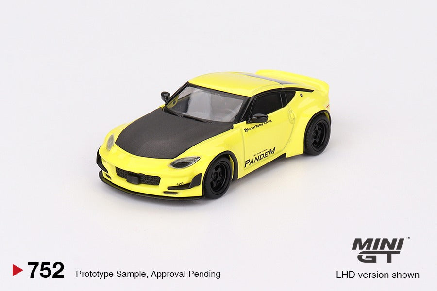 [MINI GT] Nissan Z Pandem Ikazuchi Yellow