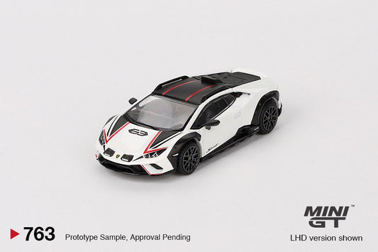 [MINI GT] Lamborghini Huracán Sterrato Bianco Asopo