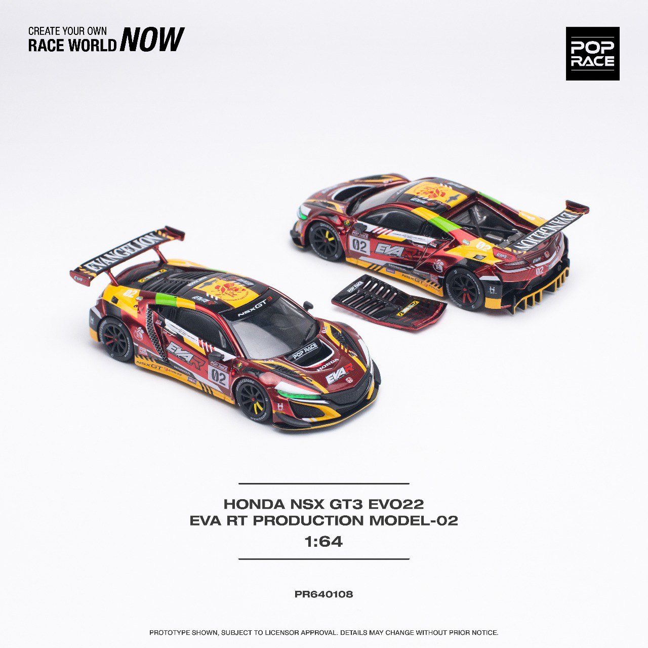 [Pop Race] HONDA NSX GT3 EVO22 EVA RT PRODUCTION MODEL-02