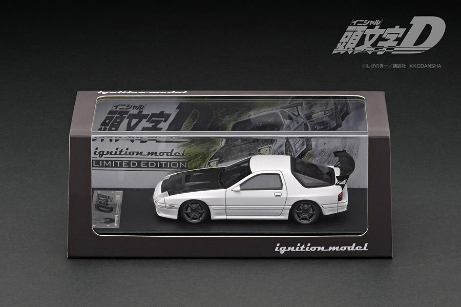 [Ignition Model] Initial D Mazda Savanna RX-7 Infini (FC3S) - White