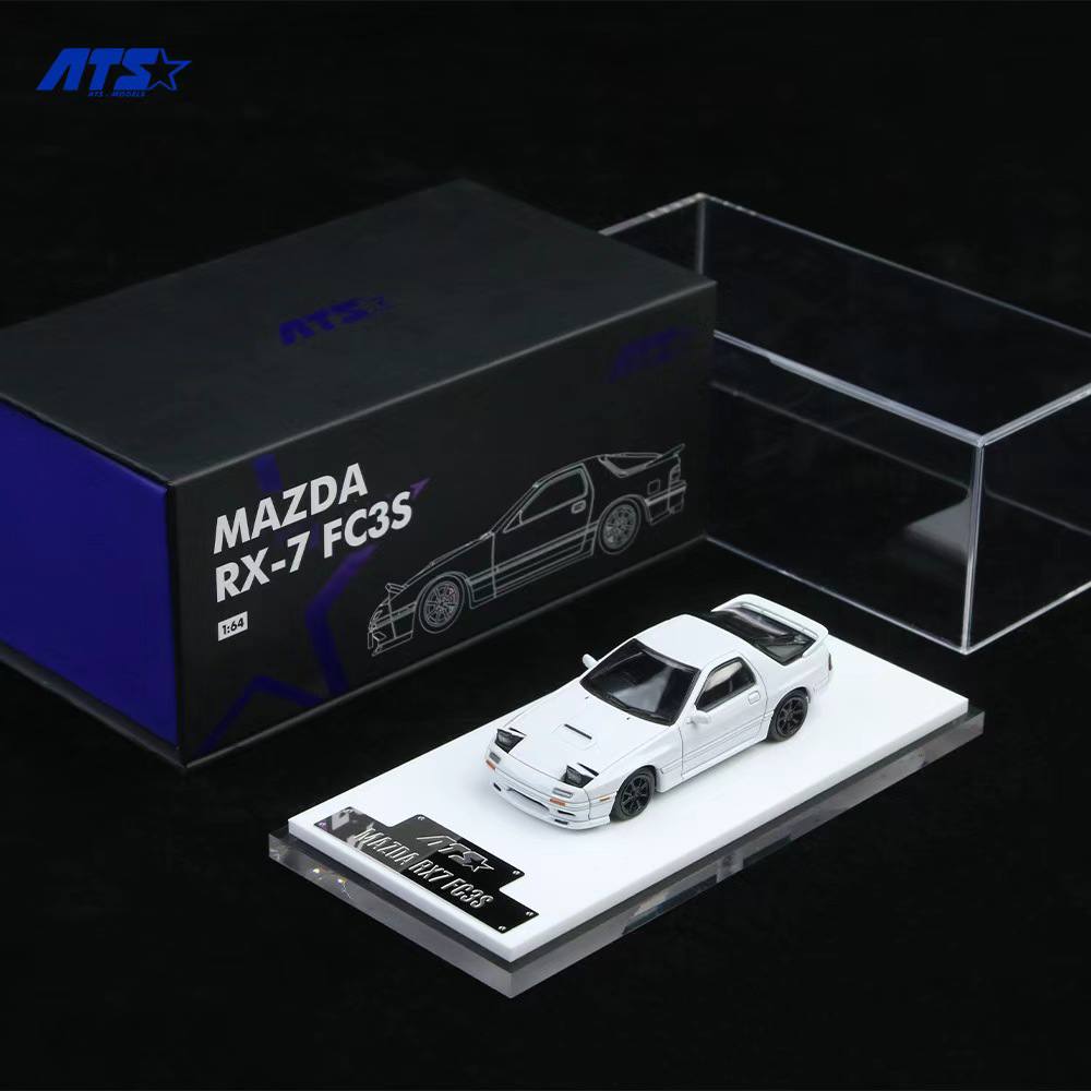 [ATS] 1:64 Mazda RX-7 FC3S - White