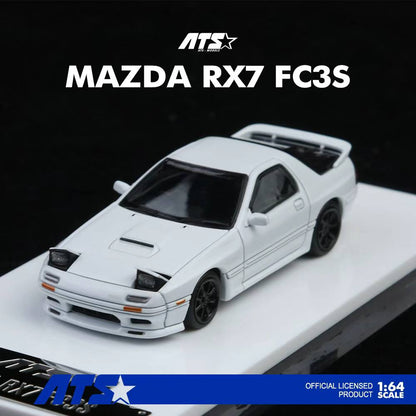 [ATS] 1:64 Mazda RX-7 FC3S - White