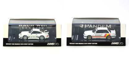 [INNO64] 1:64 Combo Set DIECAST CON MADRID 2026 Event Edition - RWB 930 + Pandem Rocket Bunny E30