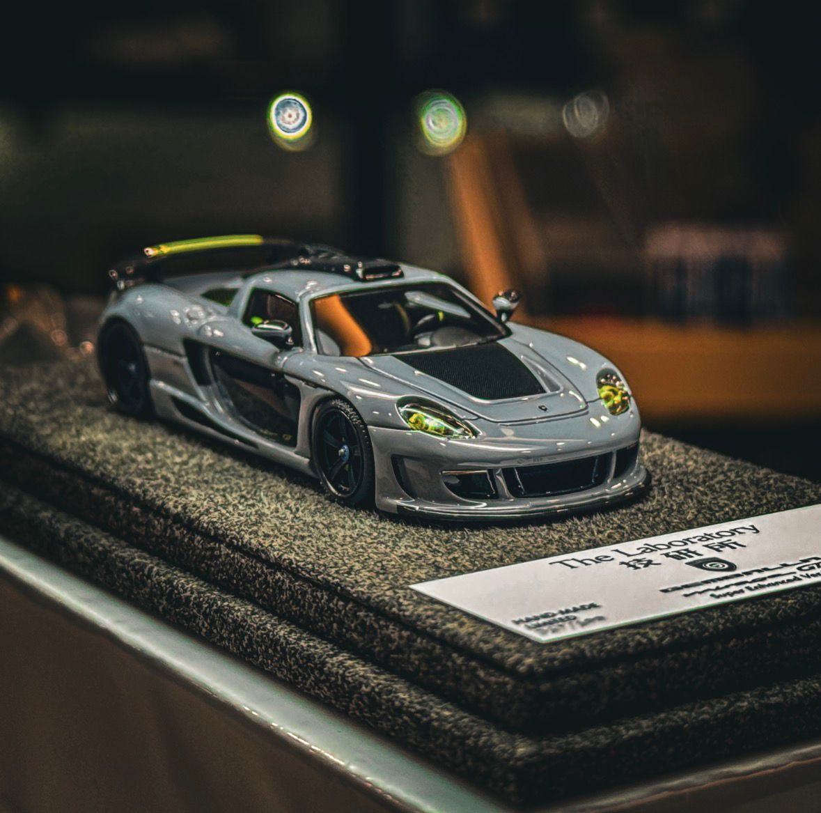 (UNSEAL UNIT) [The Laboratory] 1:64 Gemballa Mirage GT - Cement Grey