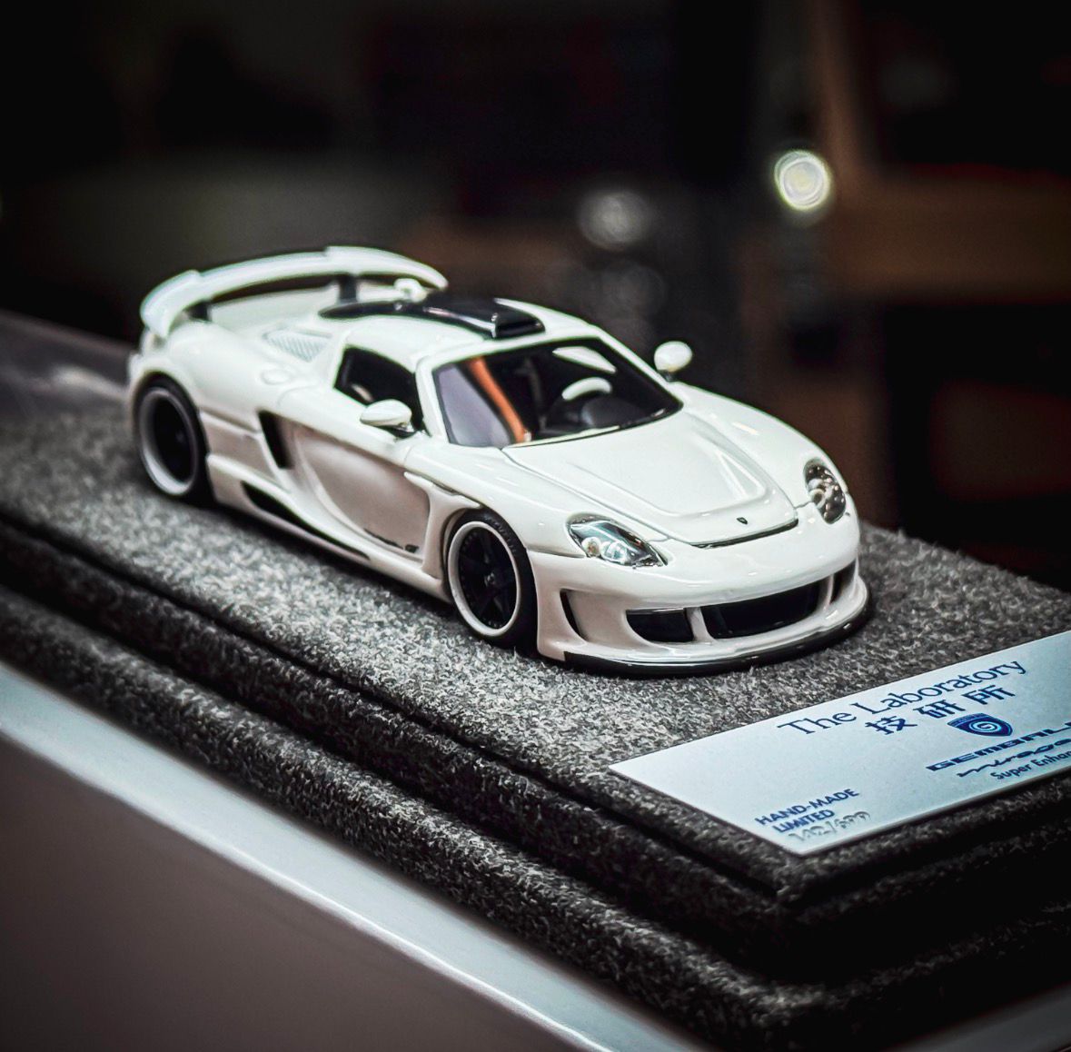 [The Laboratory] 1:64 Gemballa Mirage GT - White