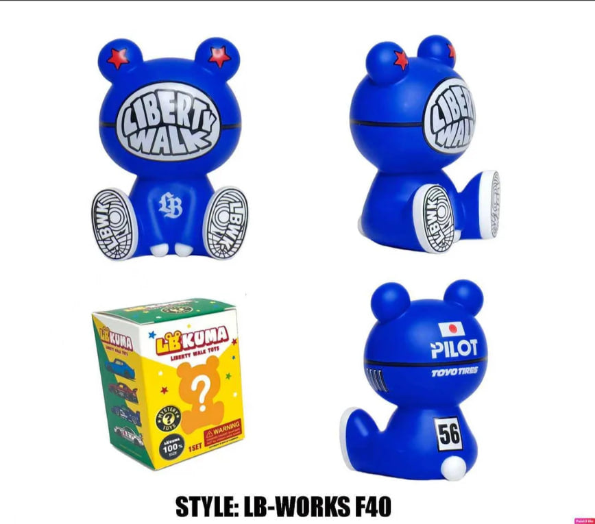 [American Diorama] 1:64 Liberty Walk LB Kuma Version 2 - 100% Blind box (CHASE RANDOM)