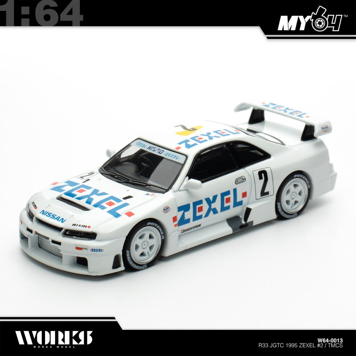 [WORKS] 1:64 R33 JGTC 1995 ZEXEL #2