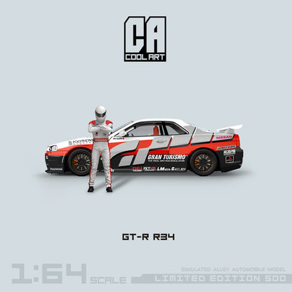 [Cool Art] Nissan Skyline GT-R (R34) Gran Turismo