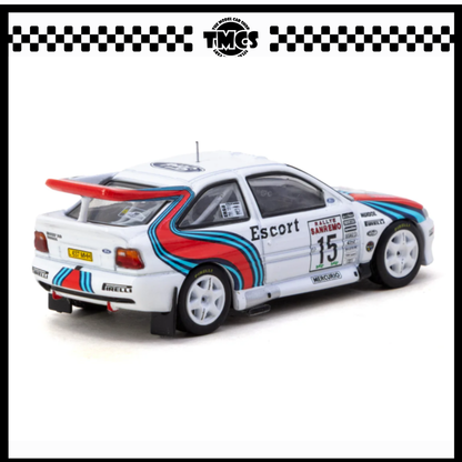 [Tarmac Works] 1:64 Ford Escort RS Cosworth WRC Rallye Sanremo 1994 Malcolm Wilson / Bryan Thomas