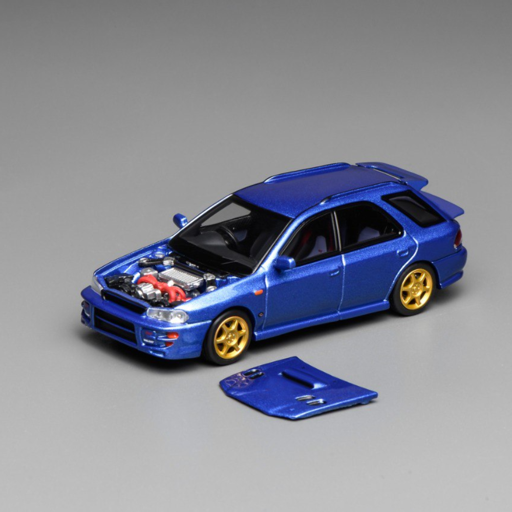 [Motorhelix] 1:64 Subaru lmpreza Wagon WRX STi Version VI - Customized World Rally Blue Mica