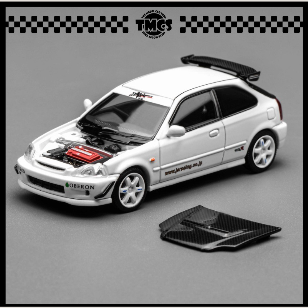 [Motorhelix] 1:64 Honda Civic Type R (EK9) - J'S Racing Livery