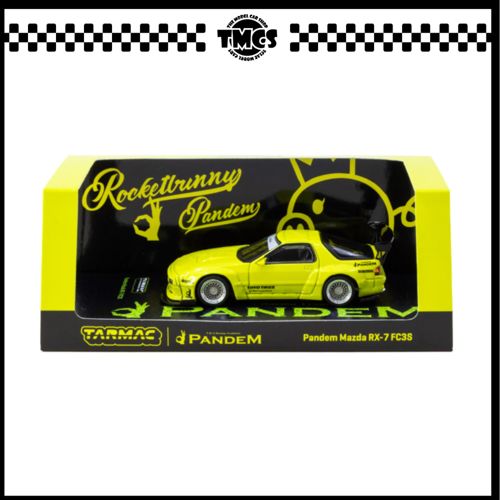 [Tarmac Works] 1:64 Pandem Mazda RX-7 FC3S - Yellow
