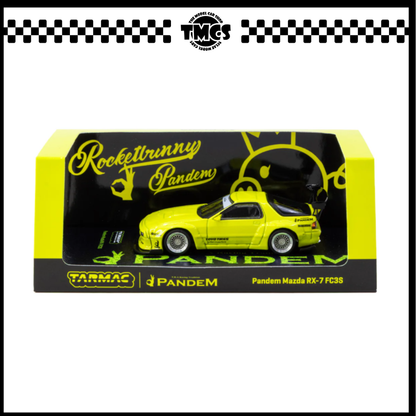 [Tarmac Works] 1:64 Pandem Mazda RX-7 FC3S - Yellow