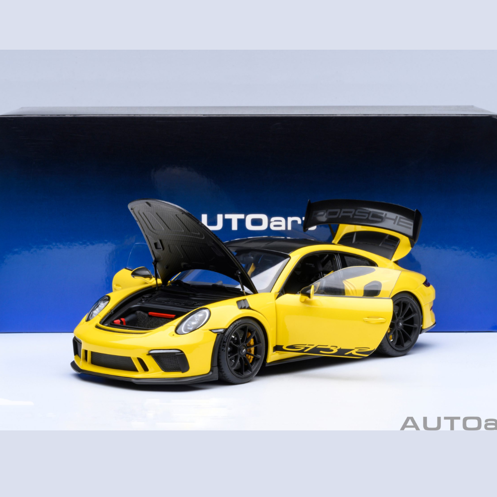 [Auto Art] 1:18 Porsche 911 (991.2) GT3 RS Weissach Package - Racing Yellow