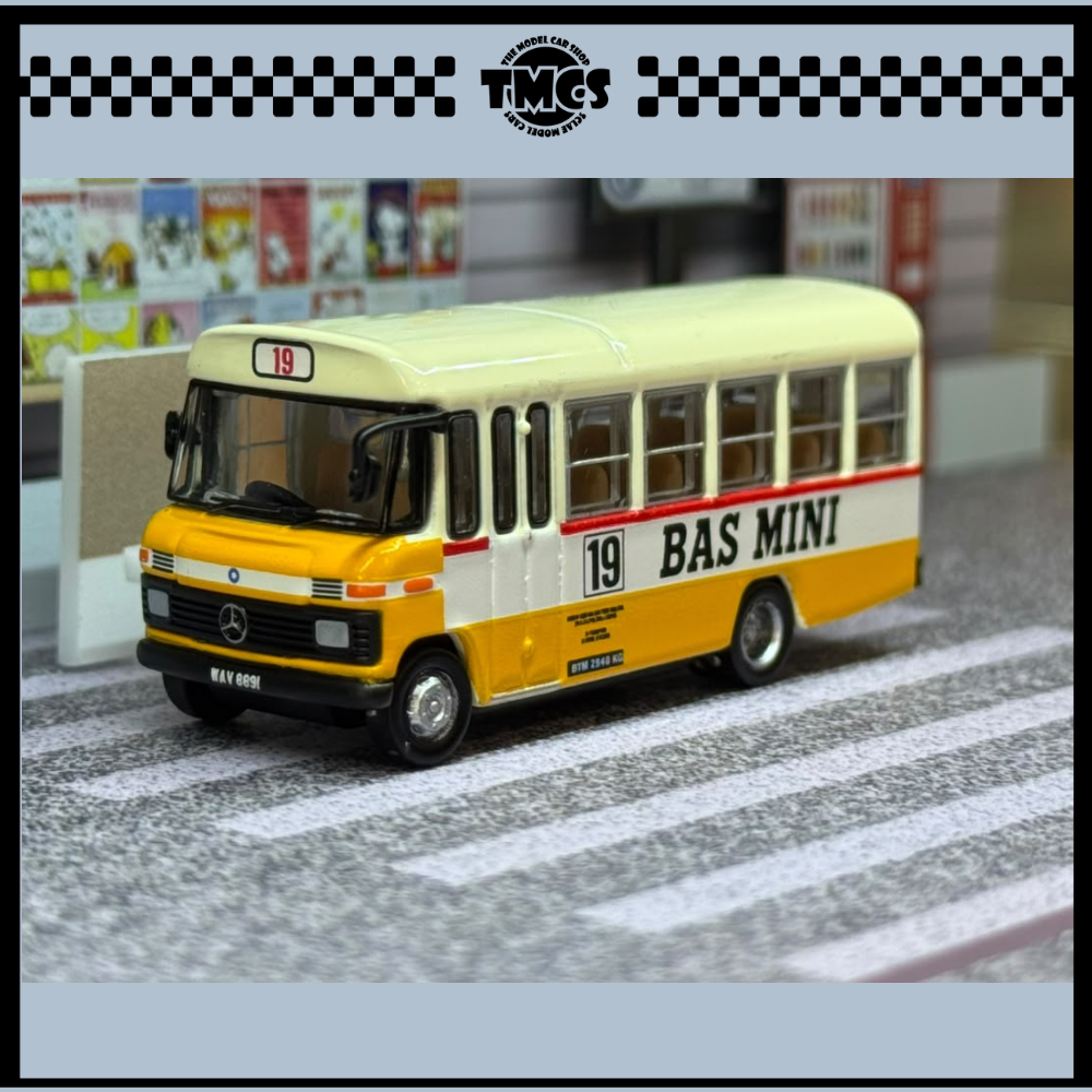 [Masterpiece Collectiblles] 1:110 Malaysia 0309 Bus - Bas Mini 19 (TMCS2026 Event Model)