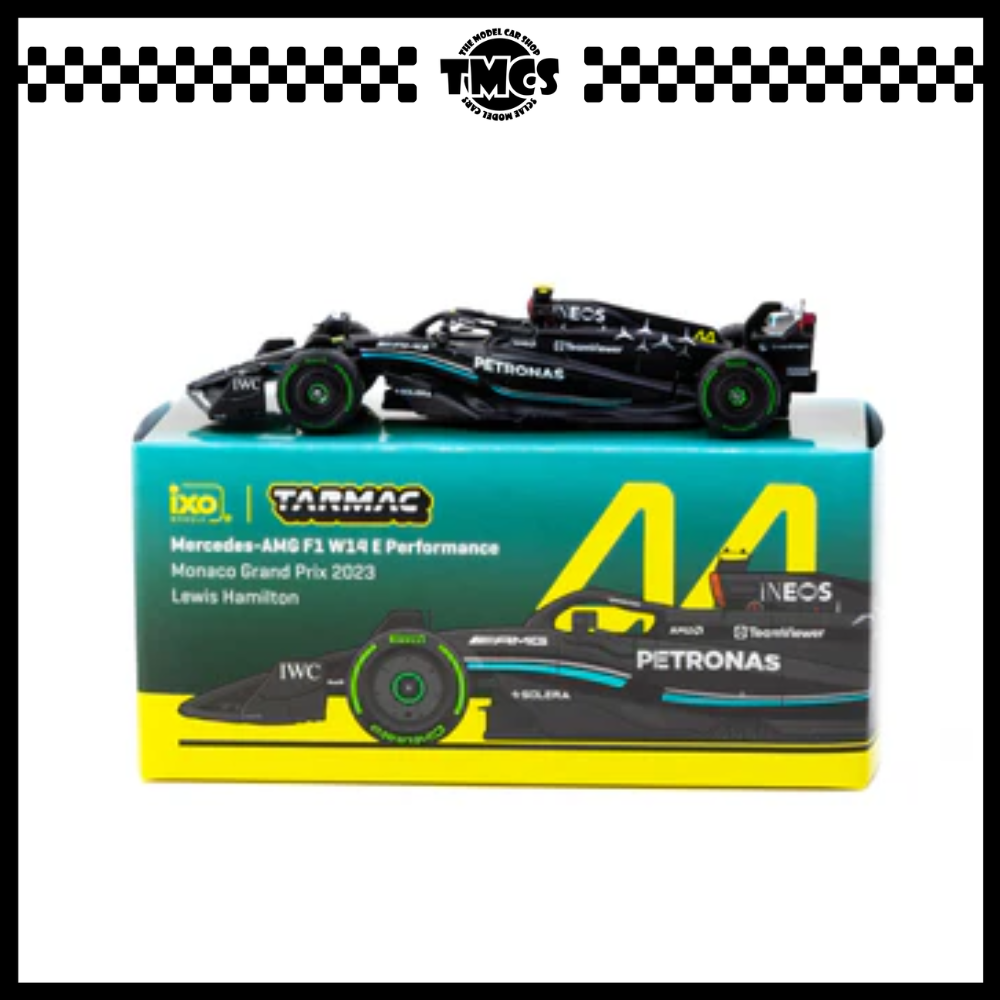 [Tarmac Works] 1:64 Mercedes-AMG F1 W14 E Performance Monaco Grand Prix 2023 Lewis Hamilton