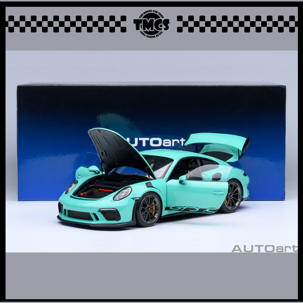 [Auto Art] 1:18 Porsche 911 (991.2) GT3 RS - Mint Green