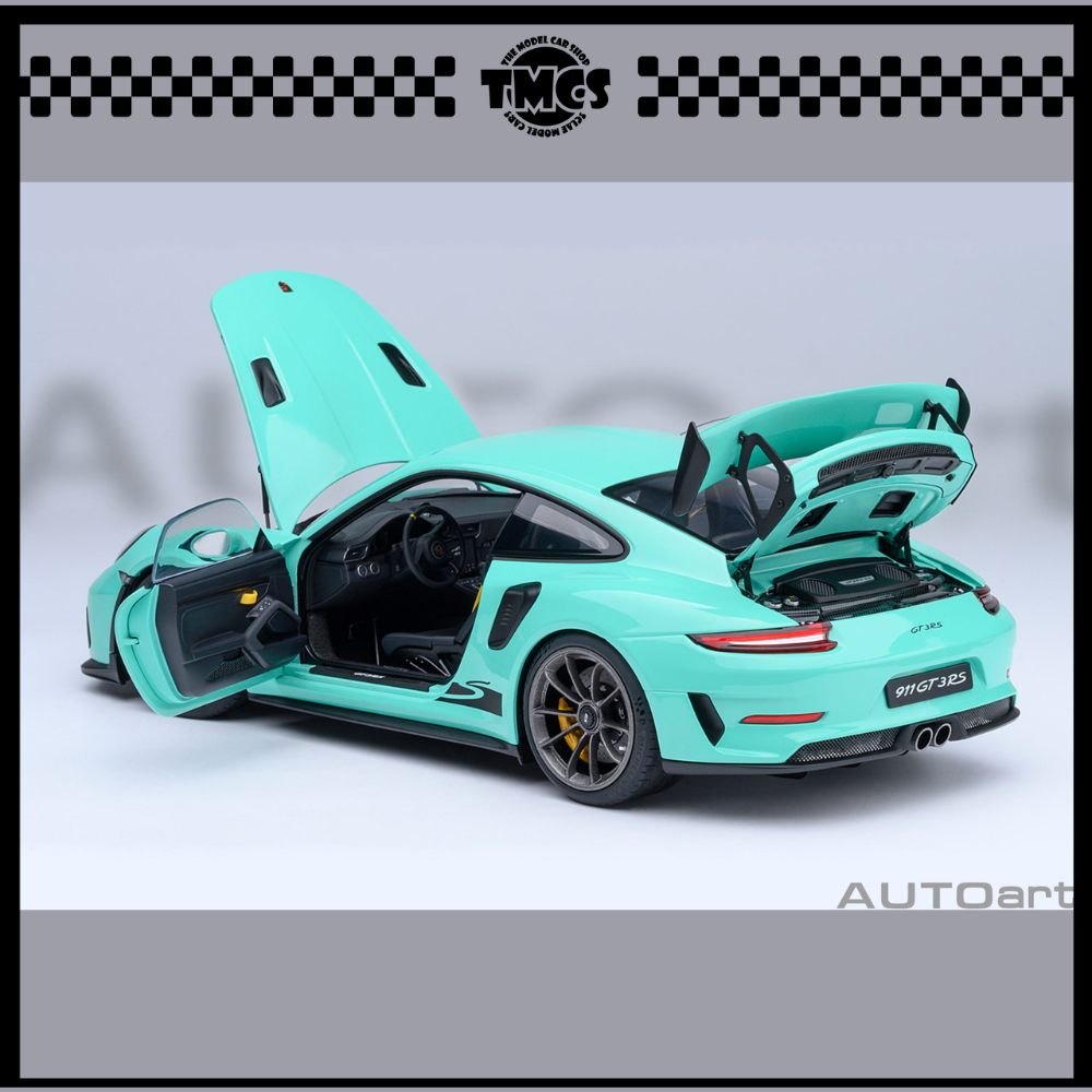 [Auto Art] 1:18 Porsche 911 (991.2) GT3 RS - Mint Green