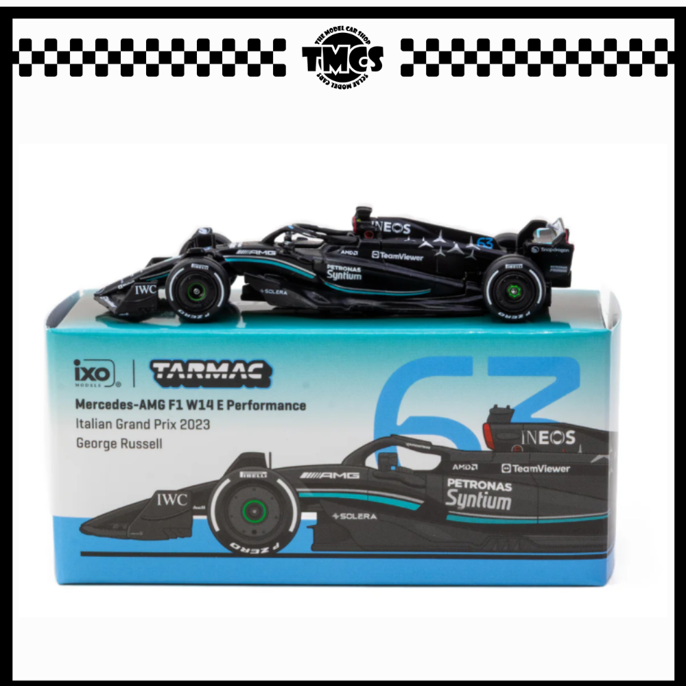 [Tarmac Works] 1:64 Mercedes-AMG F1 W14 E Performance Italian Grand Prix 2023 George Russell